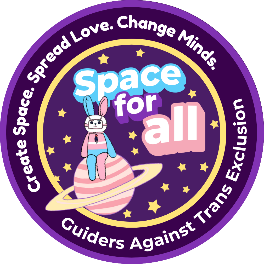 Coming soon: Space for all woven badge