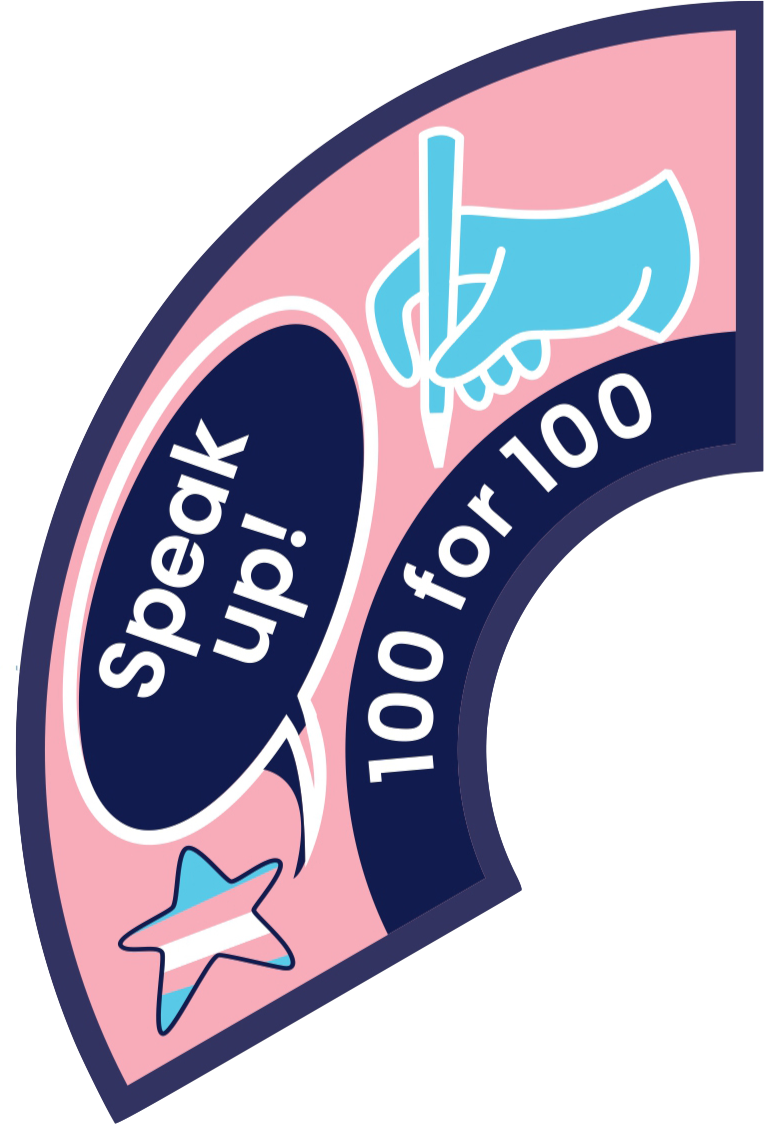 100 for 100 Badge Set