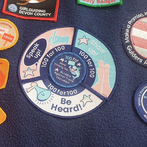 100 for 100 Badge Set
